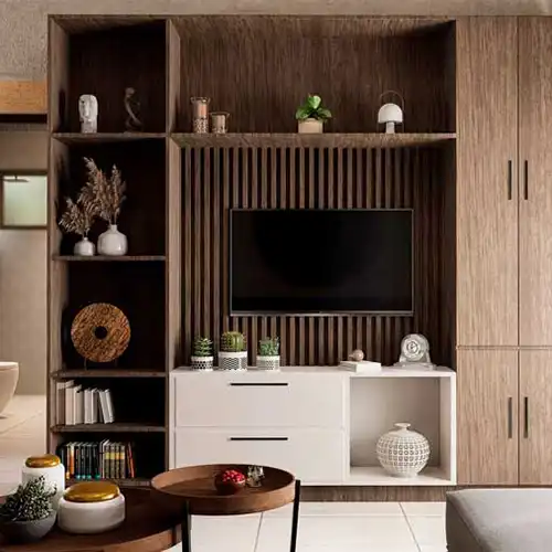 Interior de la casa del modelo de tipología B